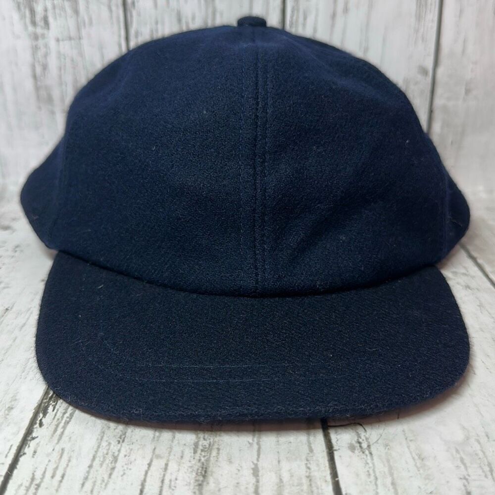 Vintage Wool Blend Blue Fossil Hat